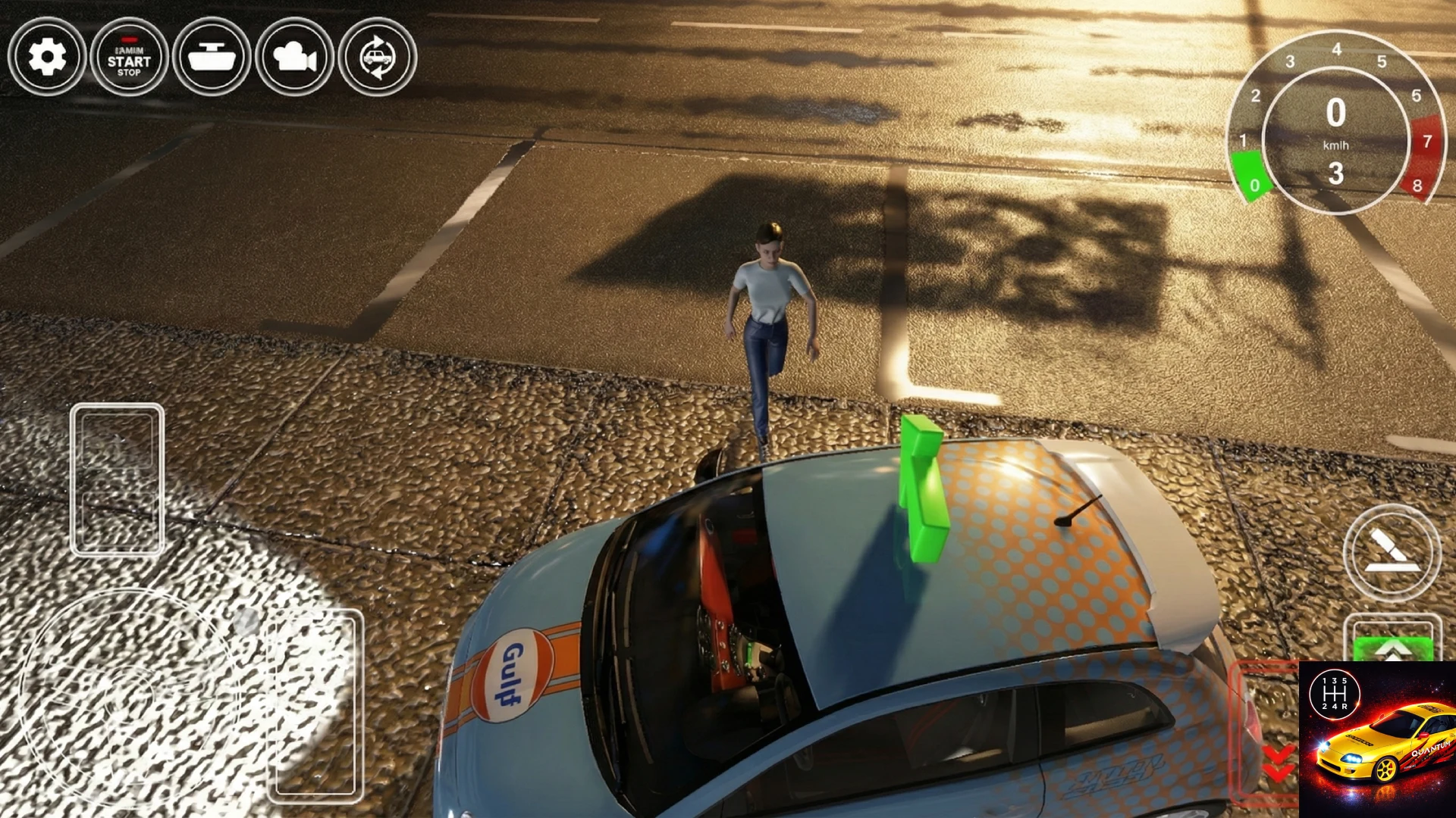 Manual Car Simulator screenshot